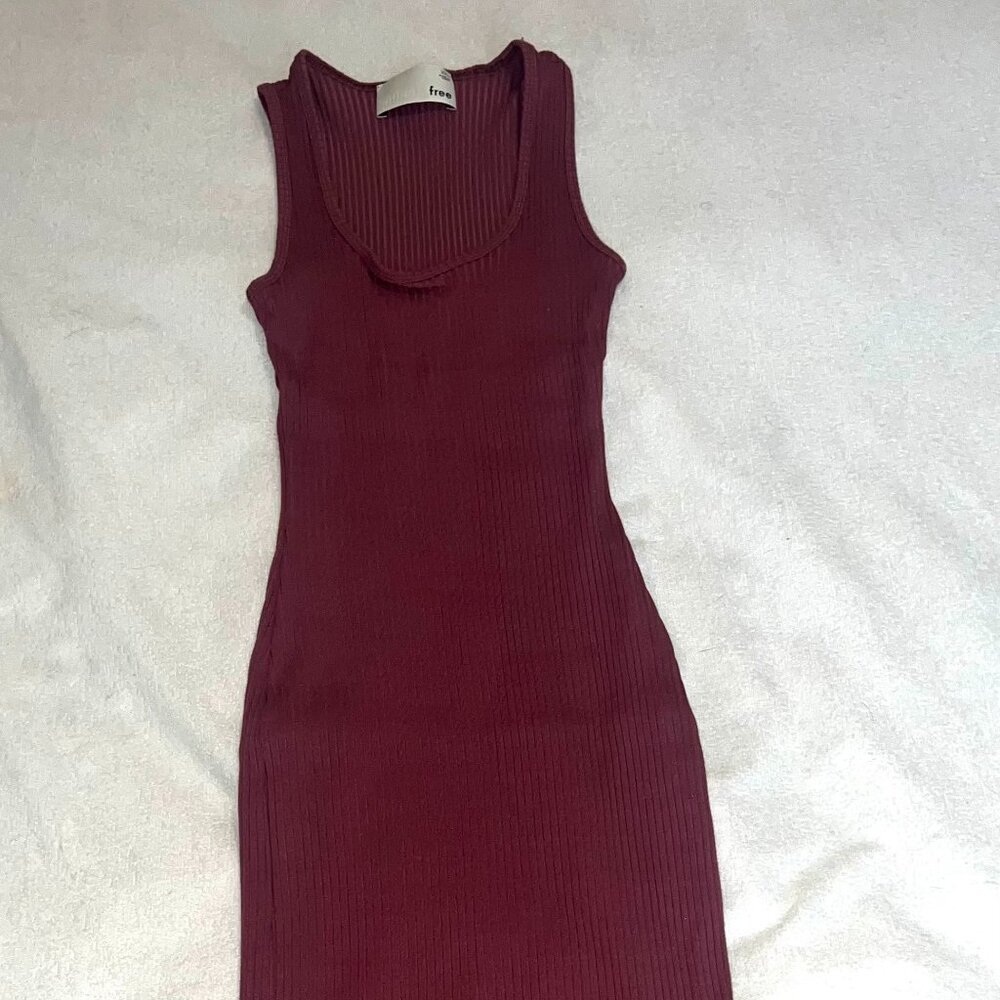 Aritzia Bruni Dress in Foulard (Dusty Pink)